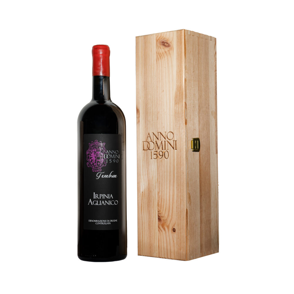 Irpinia Aglianico DOC "Tenebrae" - Magnum con cassetta di legno