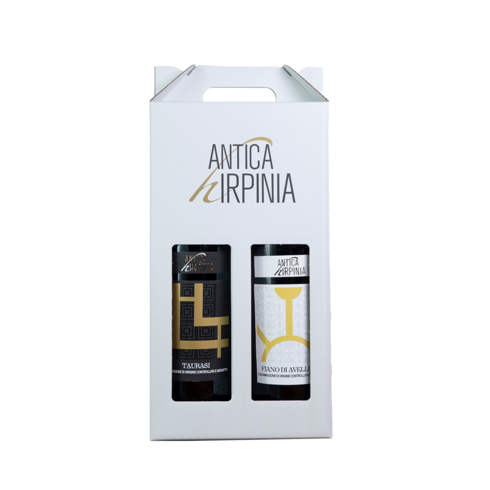 Cardboard case Antica Hirpinia for 2 bottles (0.75L)