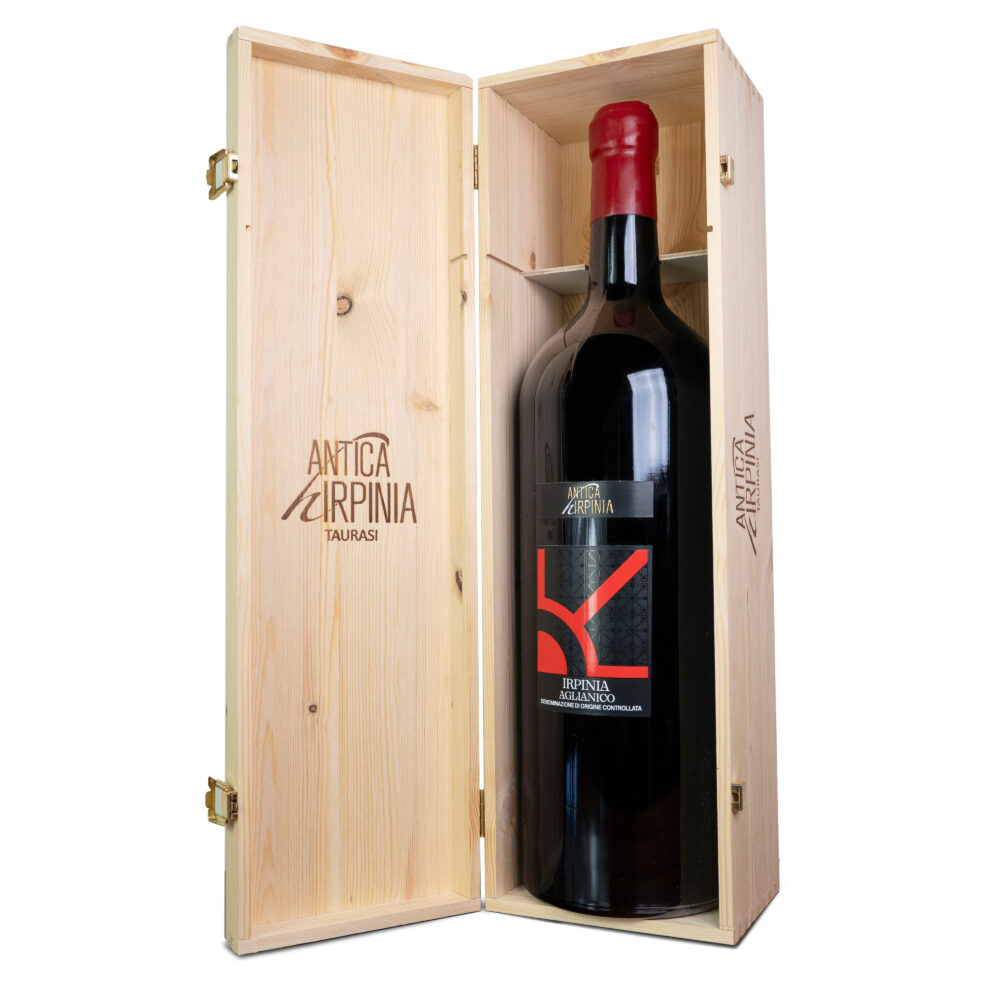 Irpinia Aglianico DOC - Magnum con cassetta di legno